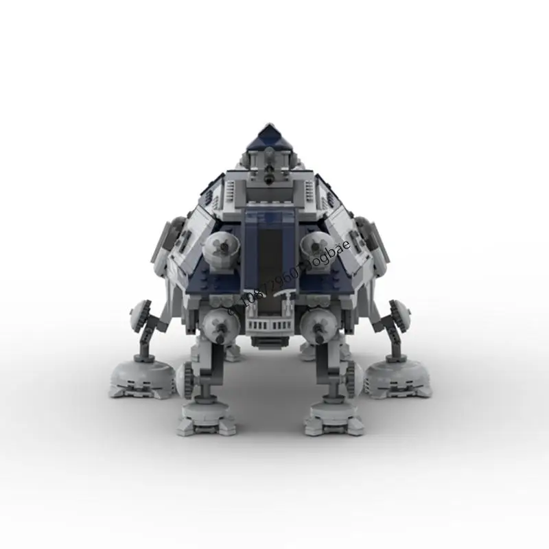 جديد 1924 قطعة فيلم معركة النجوم الشهيرة Moc At-Te Wolfpack نموذج لتقوم بها بنفسك أفكار إبداعية ألعاب أطفال هدايا عيد الميلاد اللبنات