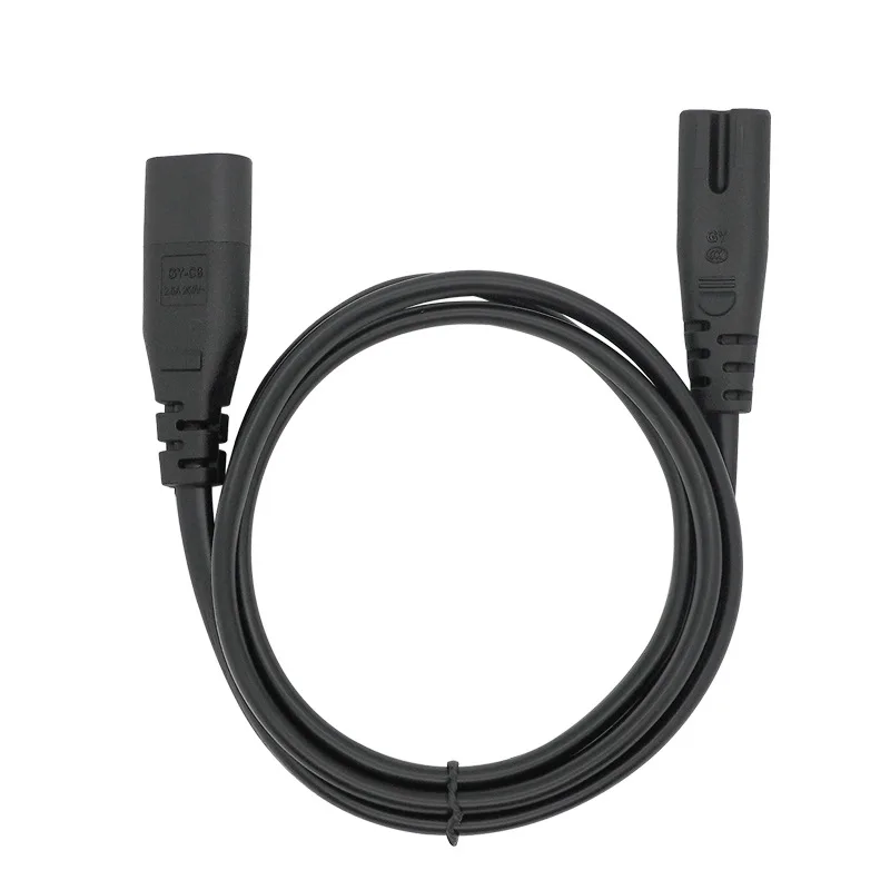 IEC 320 C8 to C7 Power Extension Cable with Switch 8