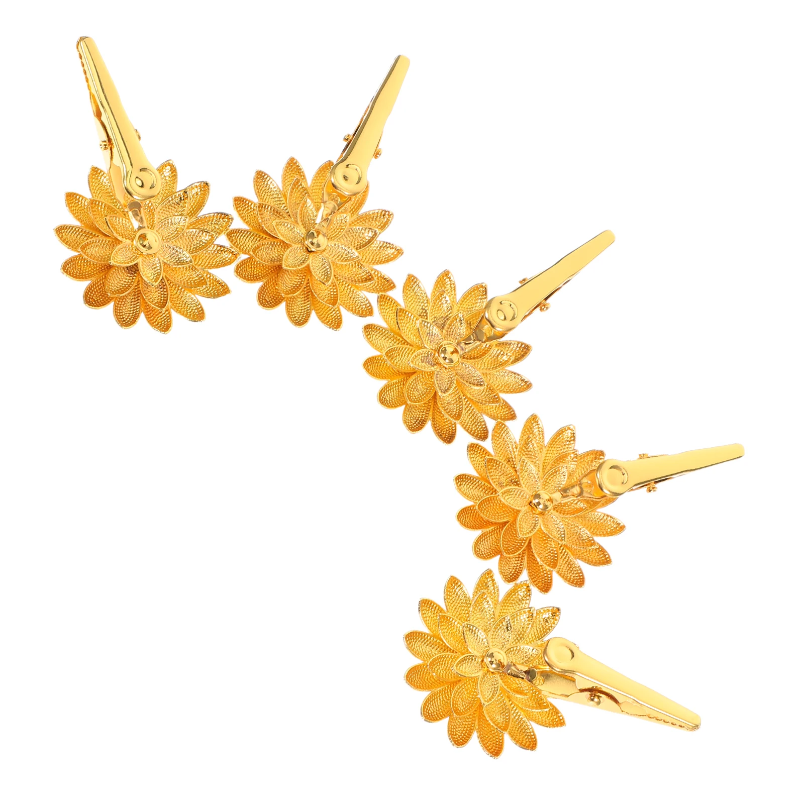 

5Pcs Vintage Lotus Incense Burner Holders Artistic Spiral Coil Clamp for Buddha Meditation Home Decor Lotus Incense Stick Clamp