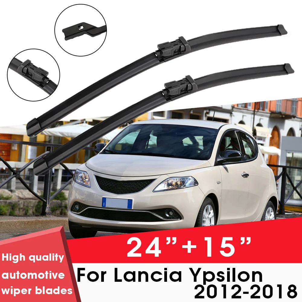 BEMOST Car Wiper Blades Front Window Windshield Rubber Refill Wiper For Lancia Ypsilon 2012-2018 24