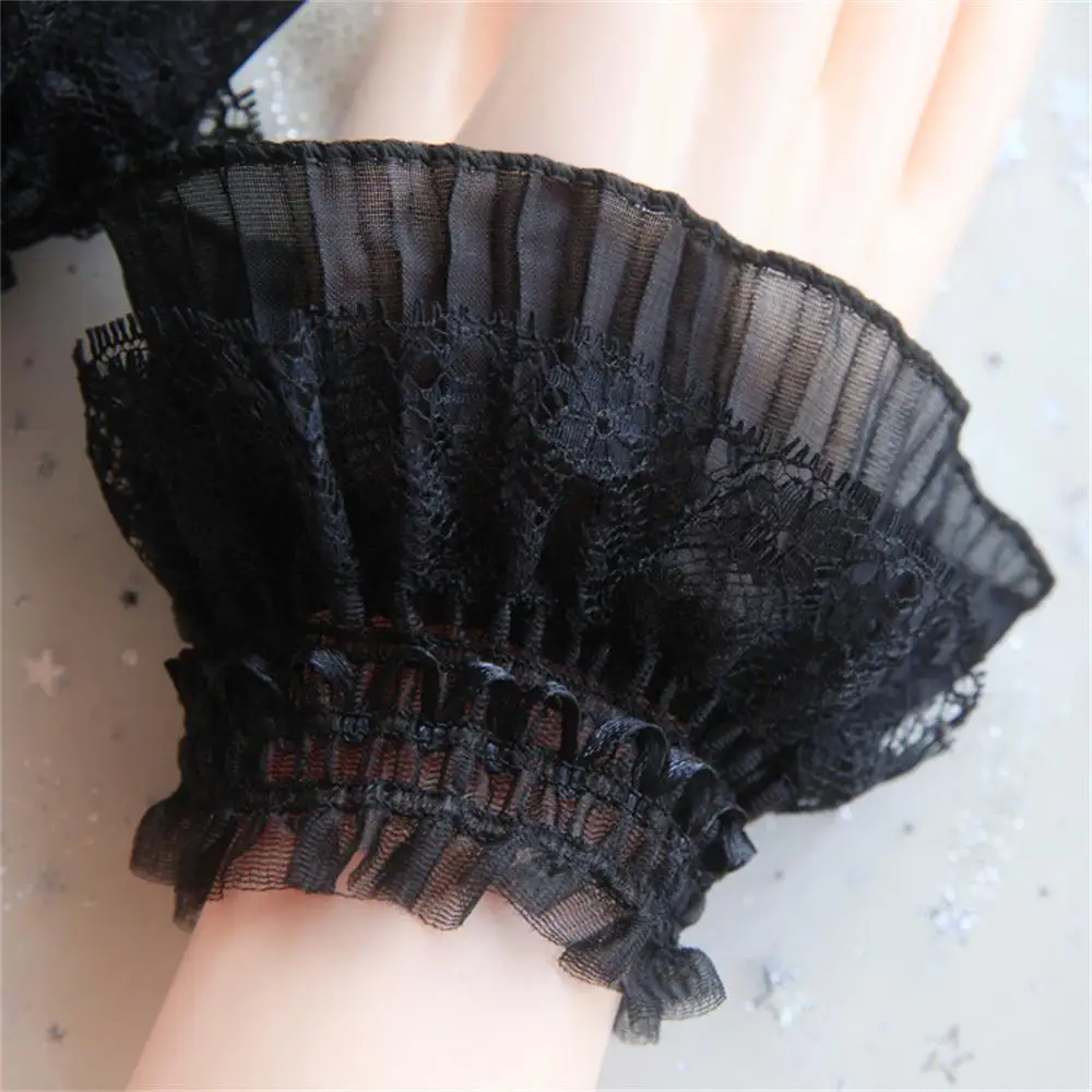 False Trumpet Sleeve Lace Cuffs Cute And Playful Resilient Easy To Wear No Snagging Fake Cuffs Spare Cuff Thread Design Glove