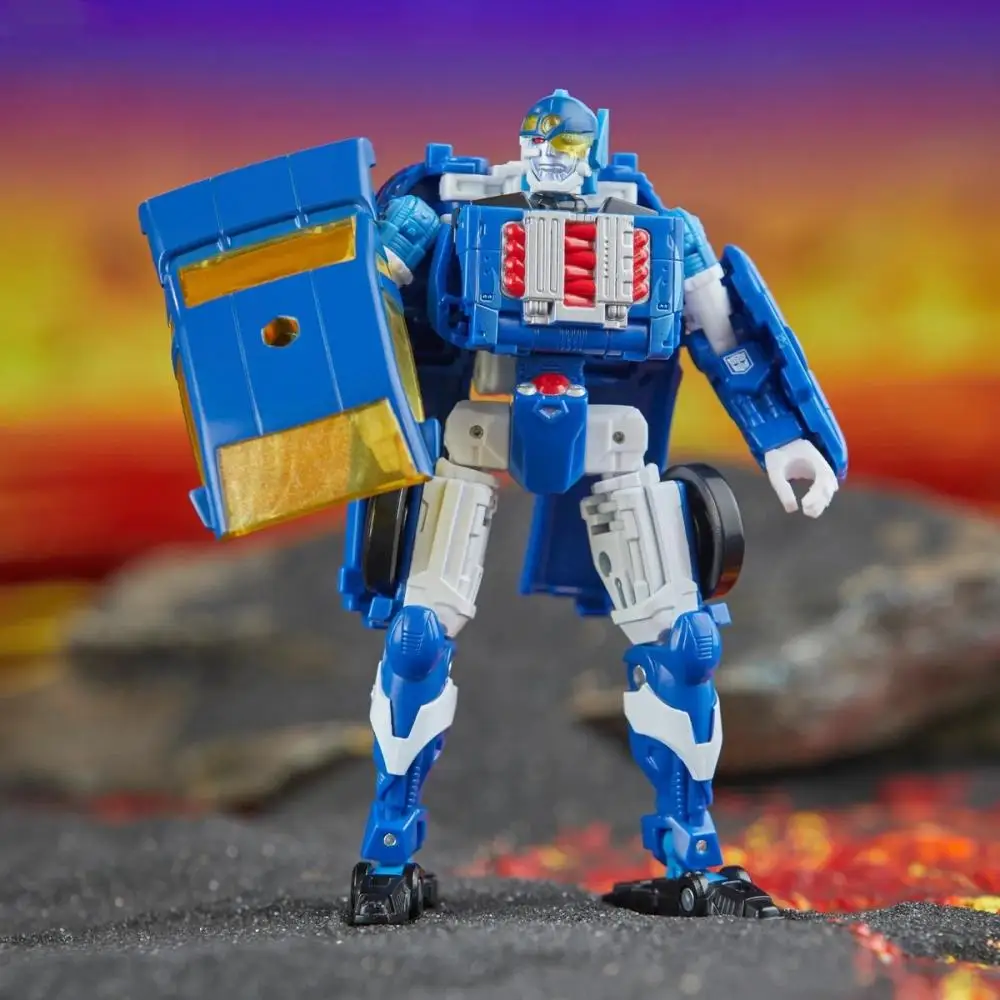 Hasbro Transformers Toys Legacy United Deluxe Class Robots In Disguise 2001 Universe Autobot Side Burn 5,5-inch actiefiguur