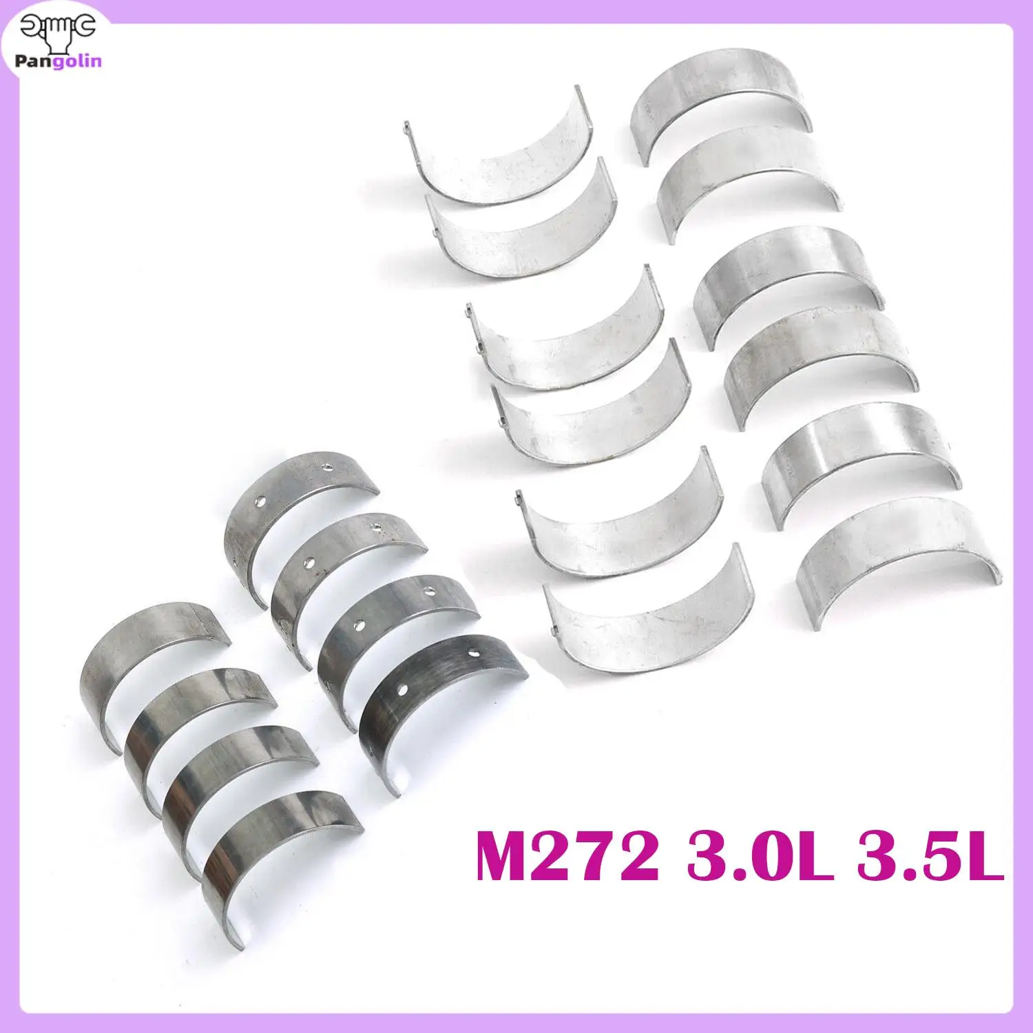 

1 комплект основной коленчатый вал двигателя и шатуны, комплект подшипников для Mercedes-Benz W204 W211 W164 X204 M272 3.0L 3.5L, автозапчасти