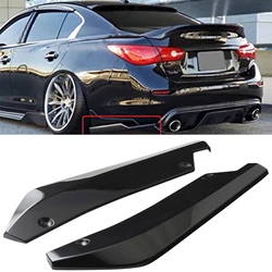 LAICY For Infiniti G37 Q50 Q60 Q70 Car Rear Bumper Splitter Diffuser Canard Wrap Spoiler Side Fender Skirt Lip Chin Body Kit