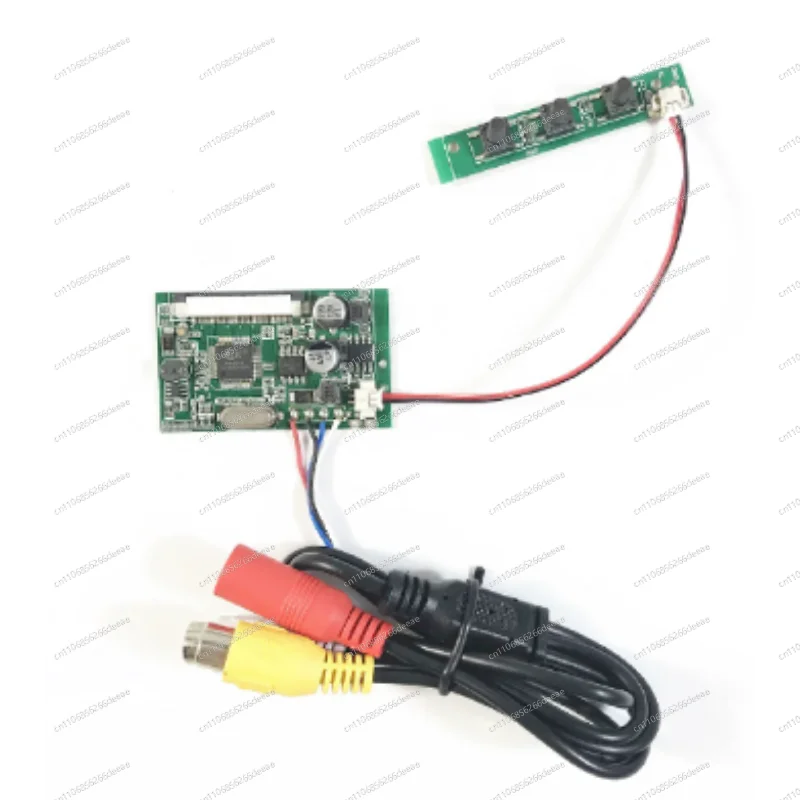 4.3 Inch LCD Driver Board with 2x AV & VGA Input – For Car Monitor, DIY TFT Display Replacement & Troubleshooting