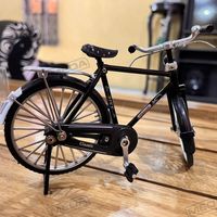 Mini Classic Alloy Bicycle BMX 60s Retro Nostalgic Finger Skatebike Model Desktop Decoration Children Birthday Gifts