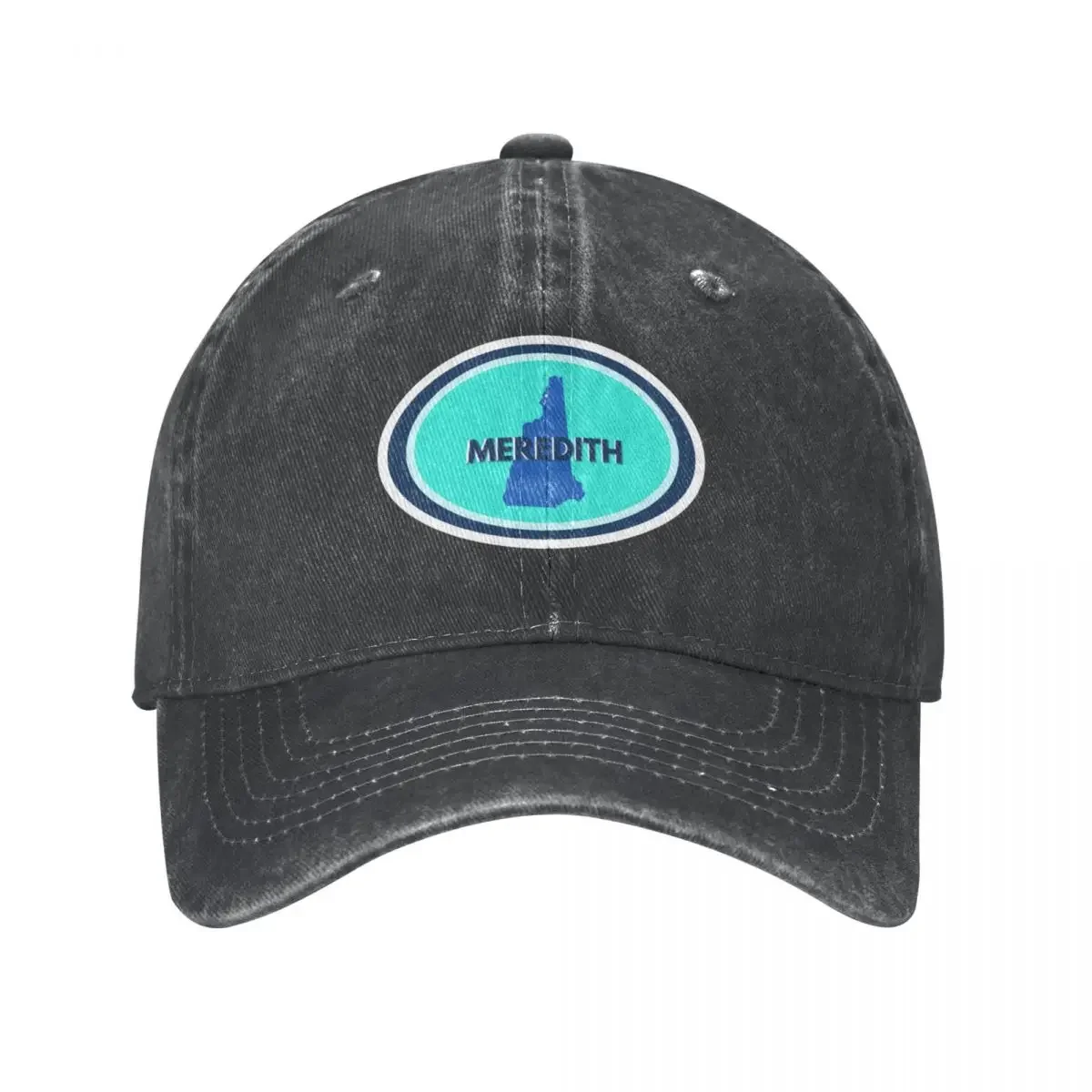 Meredith, New Hampshire Cowboy Hat Snapback Cap Sunscreen Christmas Hat Anime Women's Beach Outlet 2024 Men's