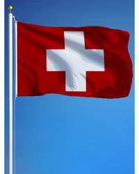 60x90cm 90x150cm white cross ch che Swiss Switzerland flag For Decoration 2x3ft/3x5ft The National flag