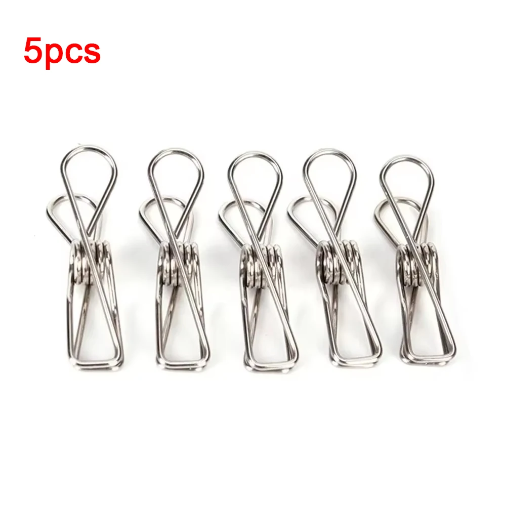 

Stainless Steel Clips Clothes Pins Pegs Holders Clothing Clamps Sealing Clip Household Clothespin Hangers Sheet Set