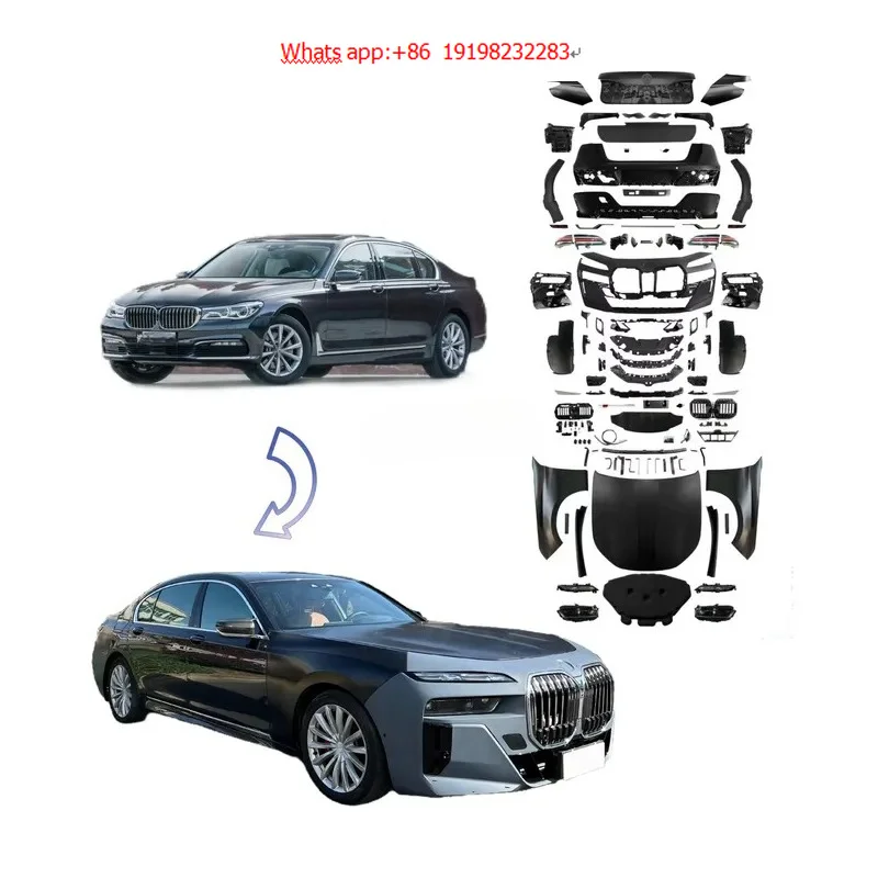 2025 Newest Bodykit for 7series G11/G12 2016-2024 Upgrade to 2025 G70 LCI Luxury Fenders 1:1 Facelift LED Lights Auto