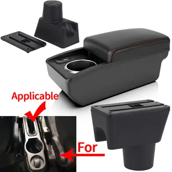 Pro Renault Duster loketní opěrku Nissan Terrano 3 Dacia Duster Oroch středová konzola úprava příslušenství 2010-2018 úložný prostor 8 nejlepší prodej Loketní opěrka Renault Duster - №6
