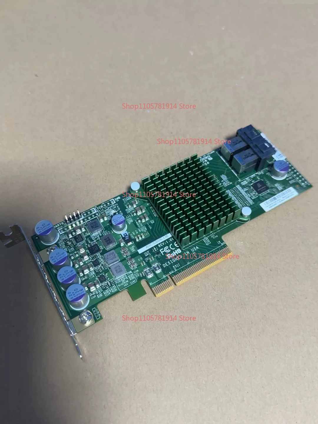 For Supermicro AOC S3008L L8E 12G SAS3008 HBA Pass-through Card IT Mode Array Card