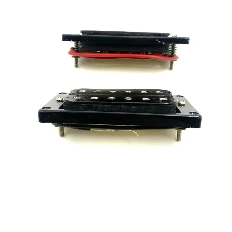 One set Electric Guitar Pickups with Pickup Rings Black Color Humbucker Made in China by Korea Factory