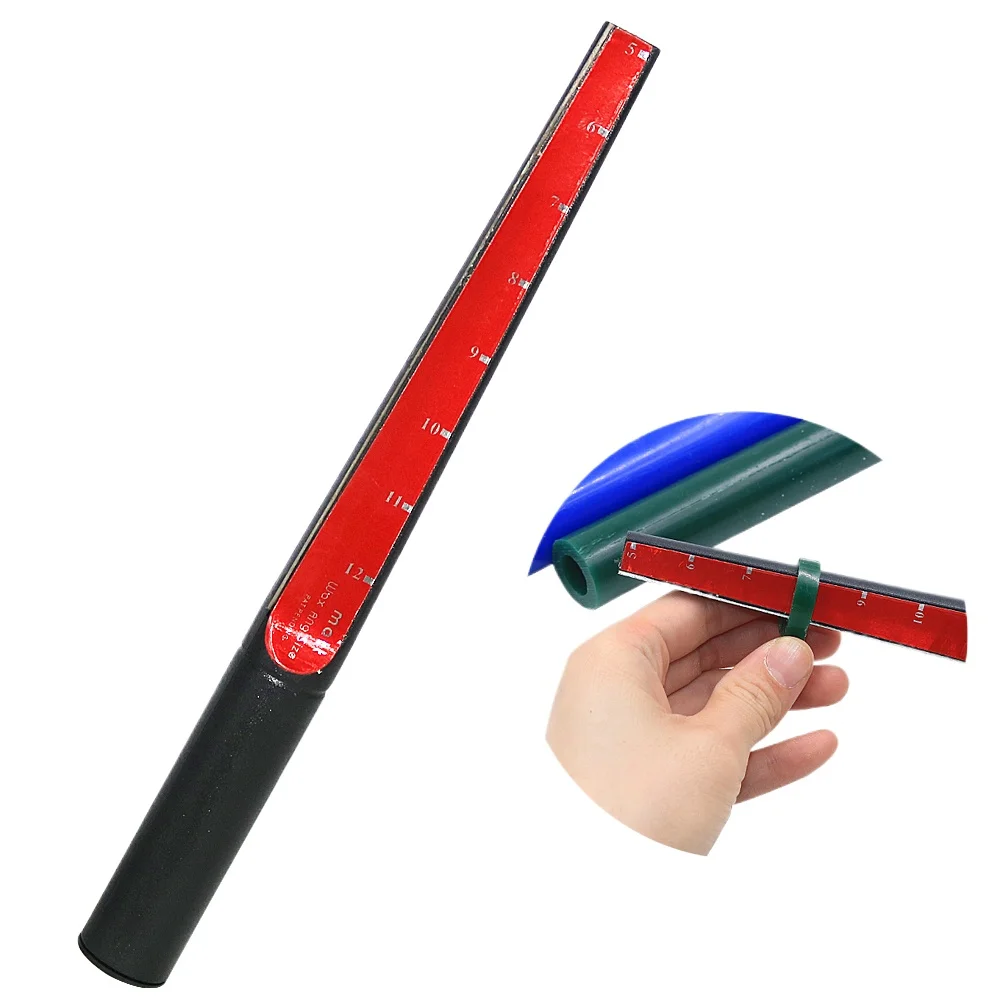 Misuratore per anelli di cera Mandrino per anelli Righello per bastoncini per dito Dimensioni di gioielli Strumento per taglierina per creatore di anelli e lavori di riparazione Intaglio della cera
