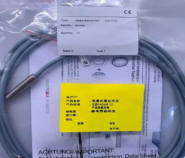 

NBB2-8GM30-E0 NBB2-8GM30-E2 NBB2-8GM40-E0 NBB2-8GM40-E2 NBB2-8GS40-E2-PUR Inductive Proximity Switch Sensor