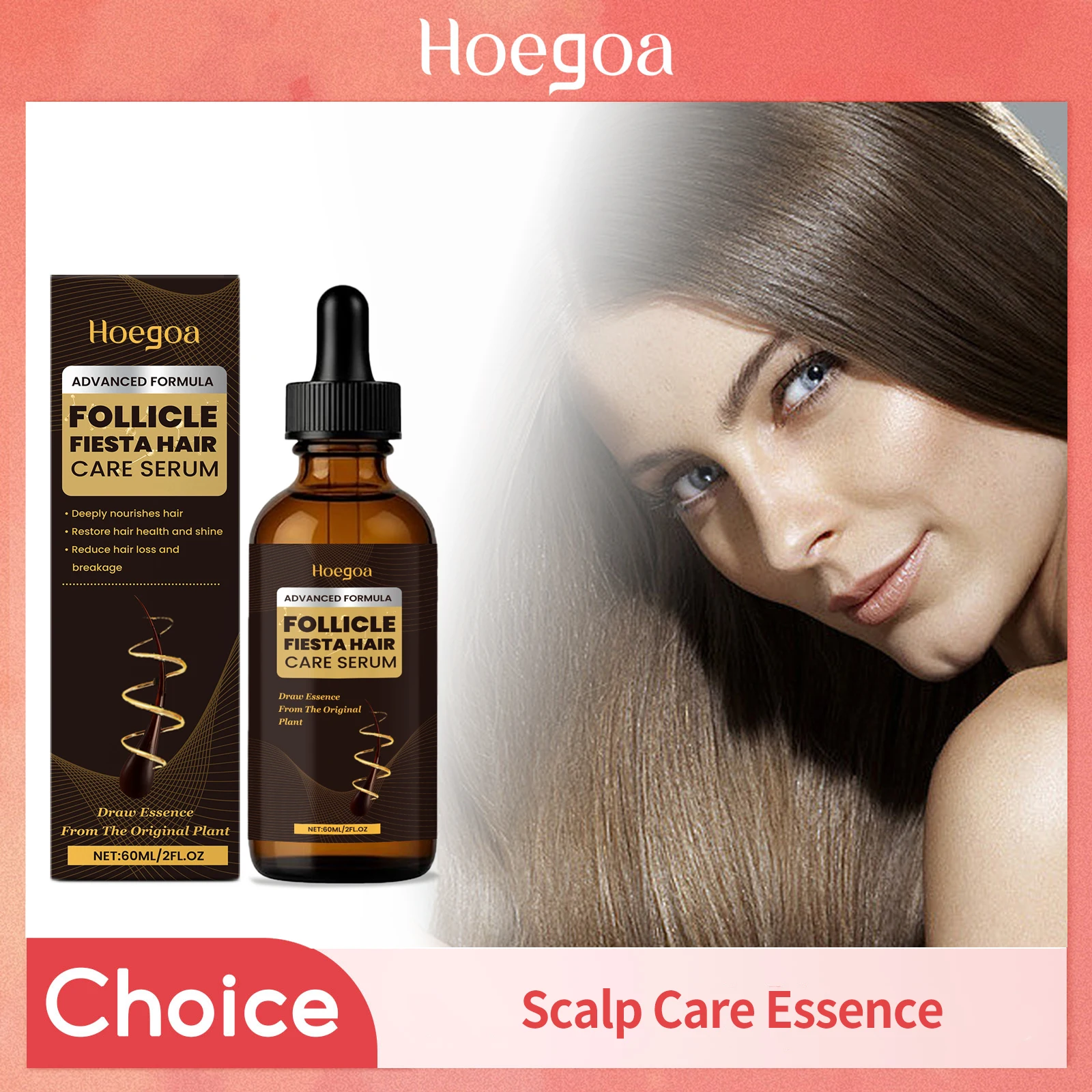 Scalp Repair Serum Prevent Loss Stimulate Hair Follicle Strengthening Root Hair Regrowth Smooth Nourish Growing Hair Essence