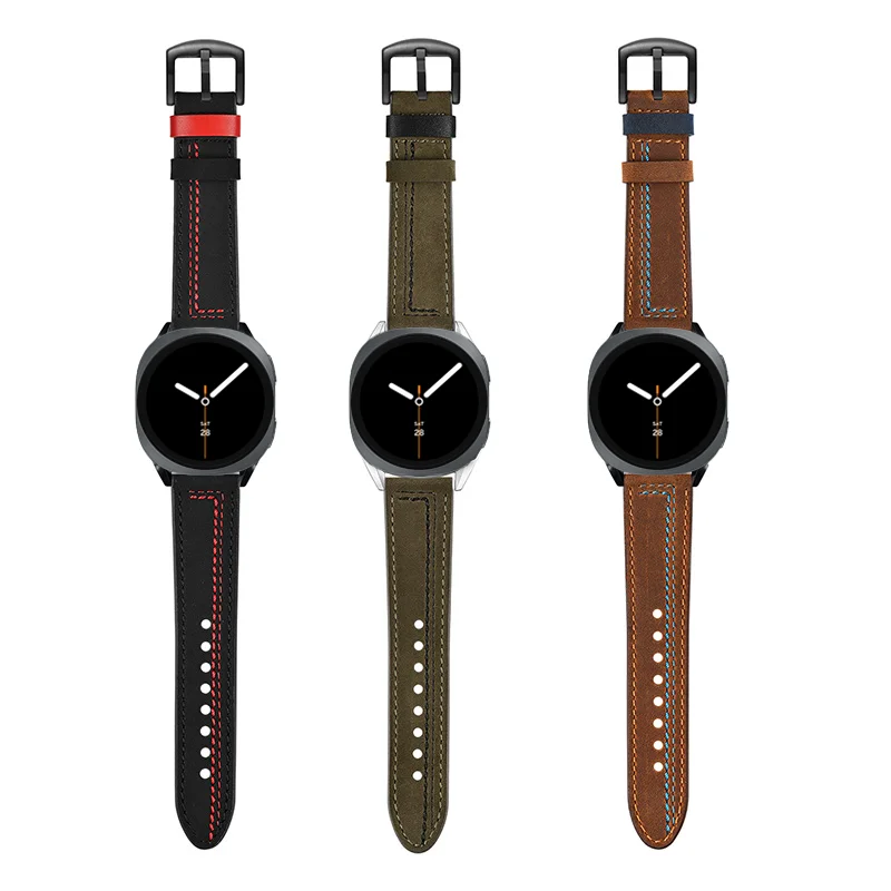 Leather Watch Strap… - image