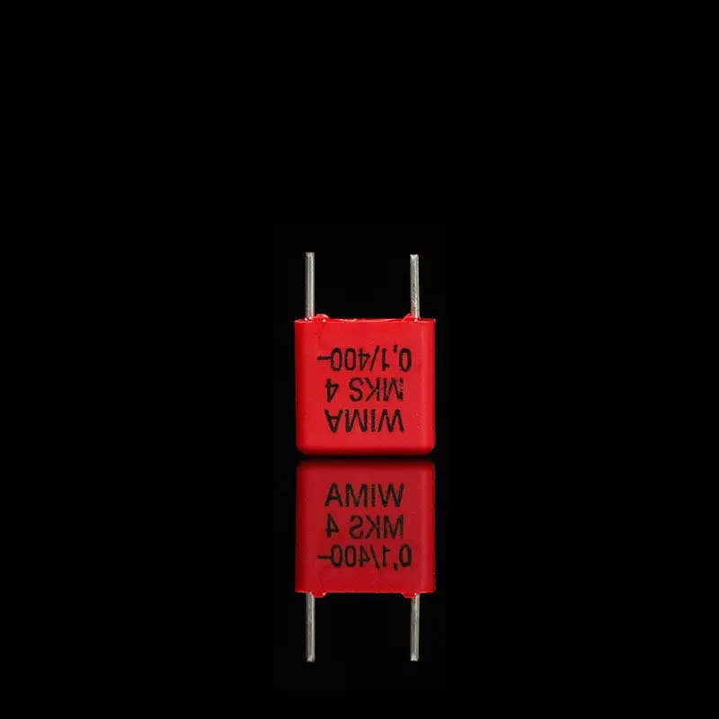 0.1uF 400V MKS4 Series 100nF 104 WIMA Original German Import Red WIMA Film Capacitor