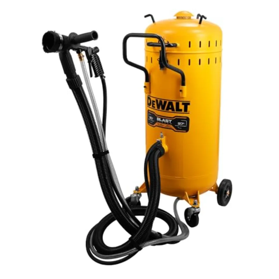 DEWALT Abrasive BlastVac لتنظيف السفع الرملي المحمول 120 فولت 5.5 6.5 SCFM @ 115PSI DXCM009-0369