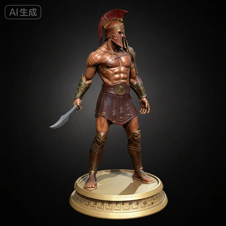 

Overall heights 55mm 75mm 90mm Resin model kit colorless self-assembly （3D Printing ） TD-7572/3D