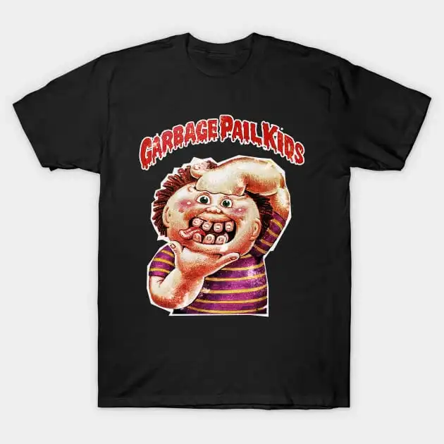 Garbage Pail Kids Scary Tooth T-Shirt Casual O-Neck Tee Shirts Streetwear New Fashion Top Tees