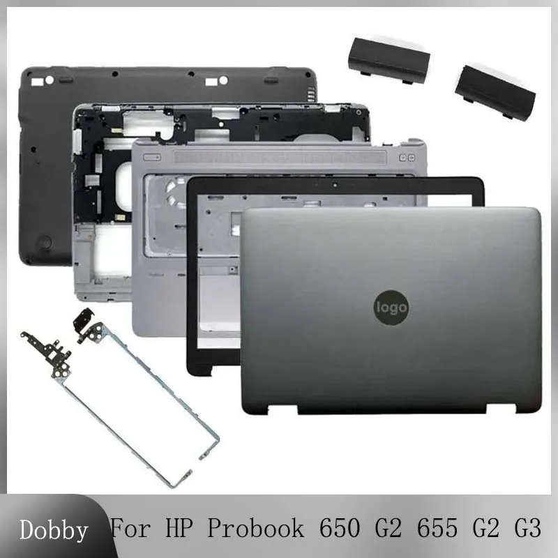 

Новинка для ноутбука HP Probook 650 655 G2 G3, задняя крышка ЖК-дисплея, передняя панель, верхняя Подставка для рук, нижняя часть, искусственная кожа, ремонт корпуса 840724-001 840726-001