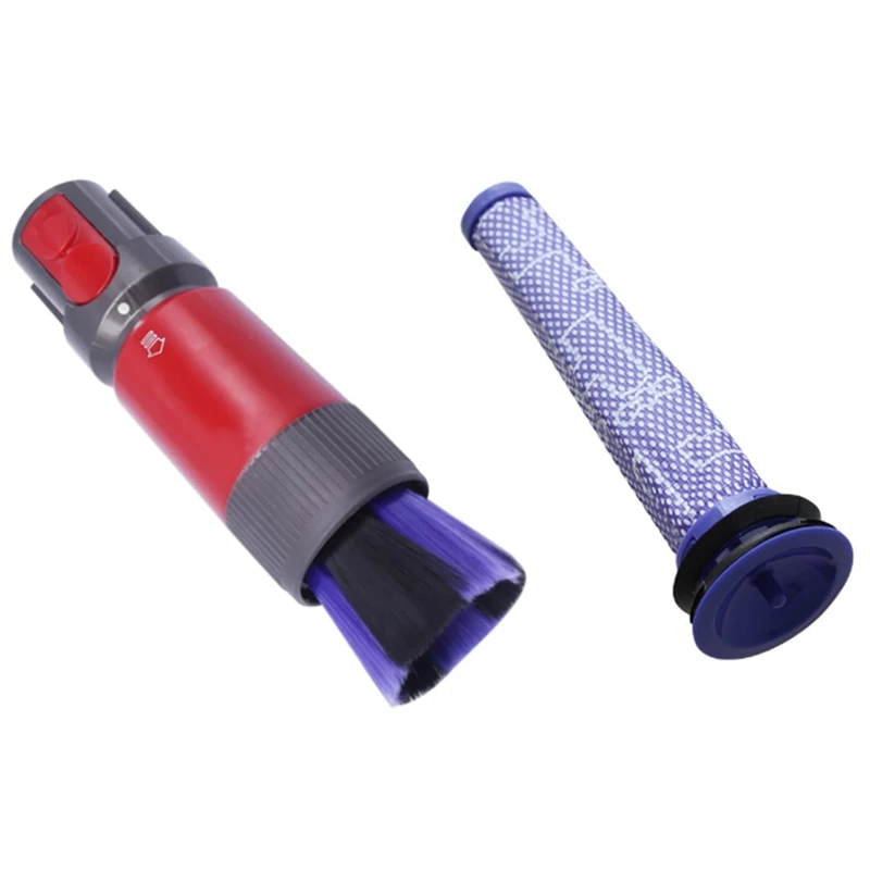 رأس فرش الغبار بدون Traceless لديسون ، ملحقات المكنسة الكهربائية ، قطع غيار بديلة ، موصل ، Dyson V7 ، V8 ، V10 ، V11 ، V15