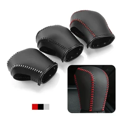 Car Leather Gear Shift Knob Cover Antislip Shifter Knob For Toyota Corolla Cross2019-2023 Camry ALLION CH-R C-hr Avalon