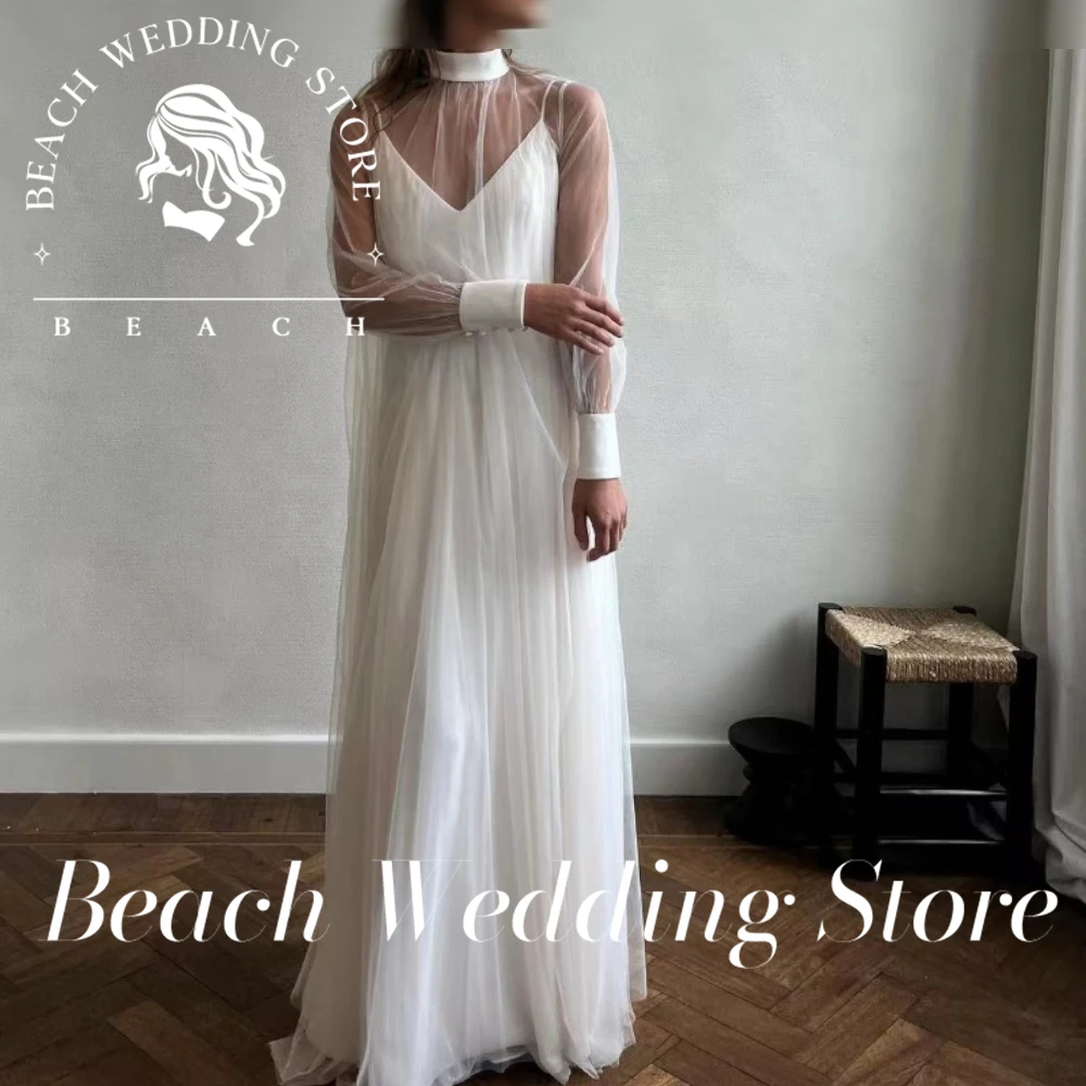 

Beach Customized Bridal A line V Neck Maternity with Lace Sleeveless Simple Backless Satin Wedding Gowns Floor Length Charming