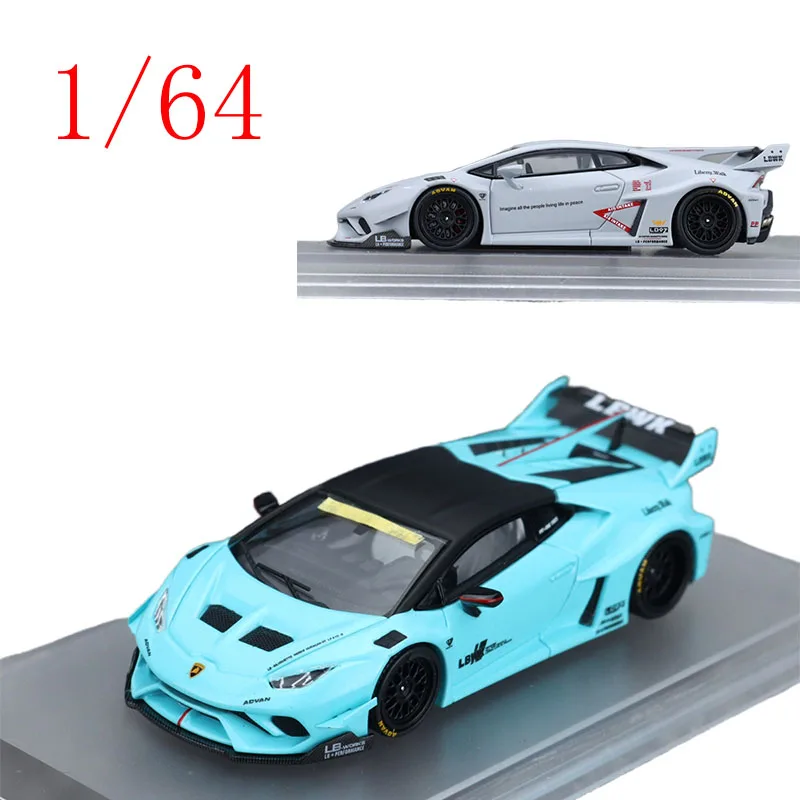 

KING MODEL Diecast 1/64 Scale ‌Liberty Walk × Lamborghini Huracan LP610-4 "Baby Bull" Alloy Car Model Toys for Boys Gift