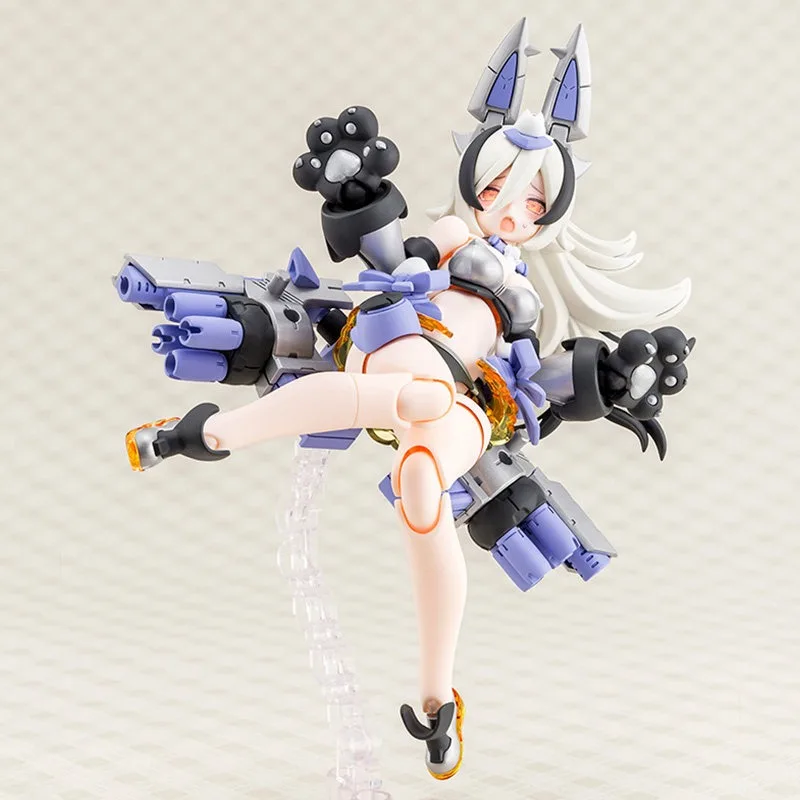 【 Spot Goods】KP850 Kotobukiya Megami Device PUNI MOFU Gin Lang Golden Xiao Mecha Girl Assembly Model Kit view 3
