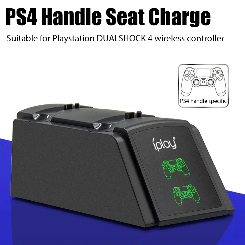 

PS4 Controller Charger USB Fast Charging Dock Station For Sony Playstation 4 PS4/PS4 Slim/ PS4 Pro Gamepad Game Handle