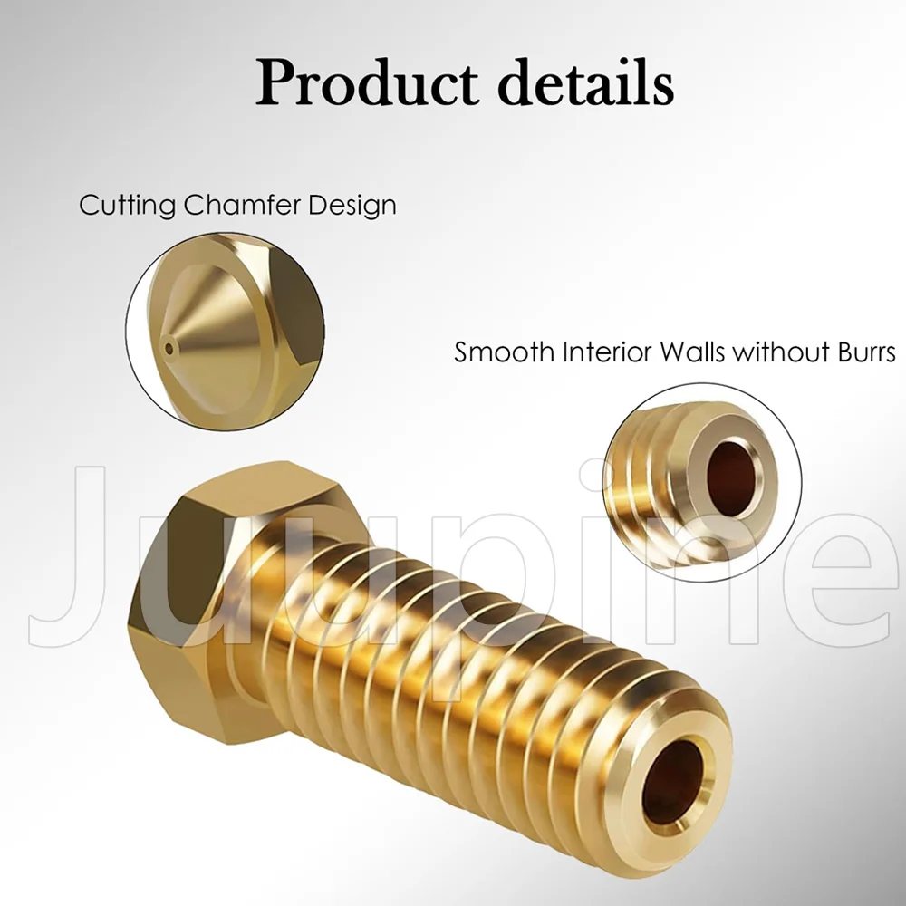 ل Anycubic كوبرا S1 فوهة صلابة النحاس 0.8 0.6 0.4 0.2 كوبرا S1 كومبو فوهة معدنية كوبرا S1 Hotend ثلاثية الأبعاد ملحقات الطابعة #3