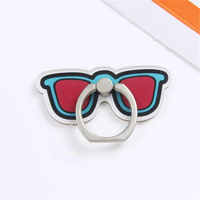 UVR Lipstick Desserts Rainbow Finger Ring Cosmetic Mobile Phone Stand Holder Smartphone Holder Stand For Iphone Xiaomi All Phone