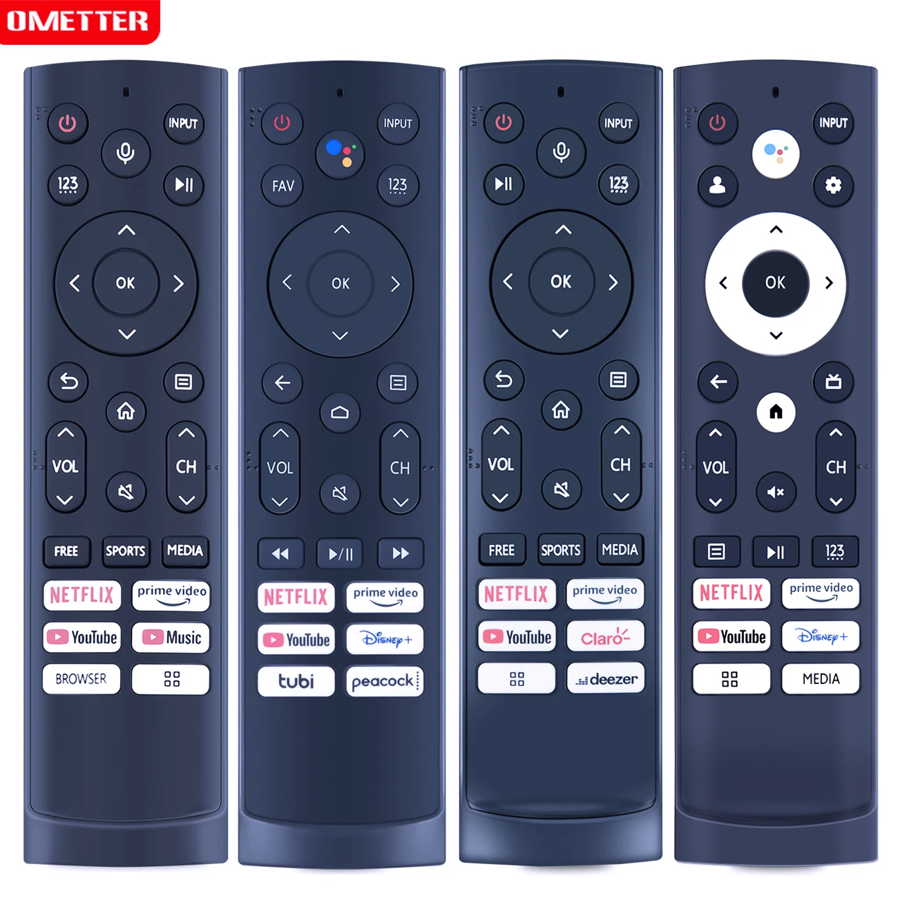 

Accoona Original Voice Remote Control ERF3Q90H ERF3H90H ERF3S90H ERF3A90 For Hisense Smart 4K Android TV 75U7G 55U7G 65U7G 55U8G