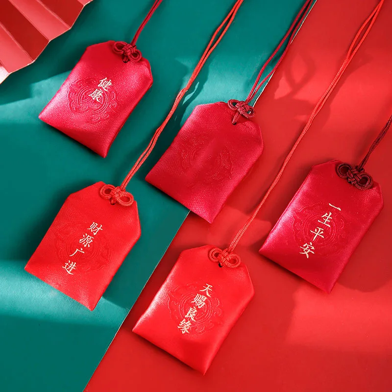 2026 Fortune-Enhancing Amulet for Peace and Prosperity Lucky Charm Pendant & Fortune Bag Jewelry For Men and Women