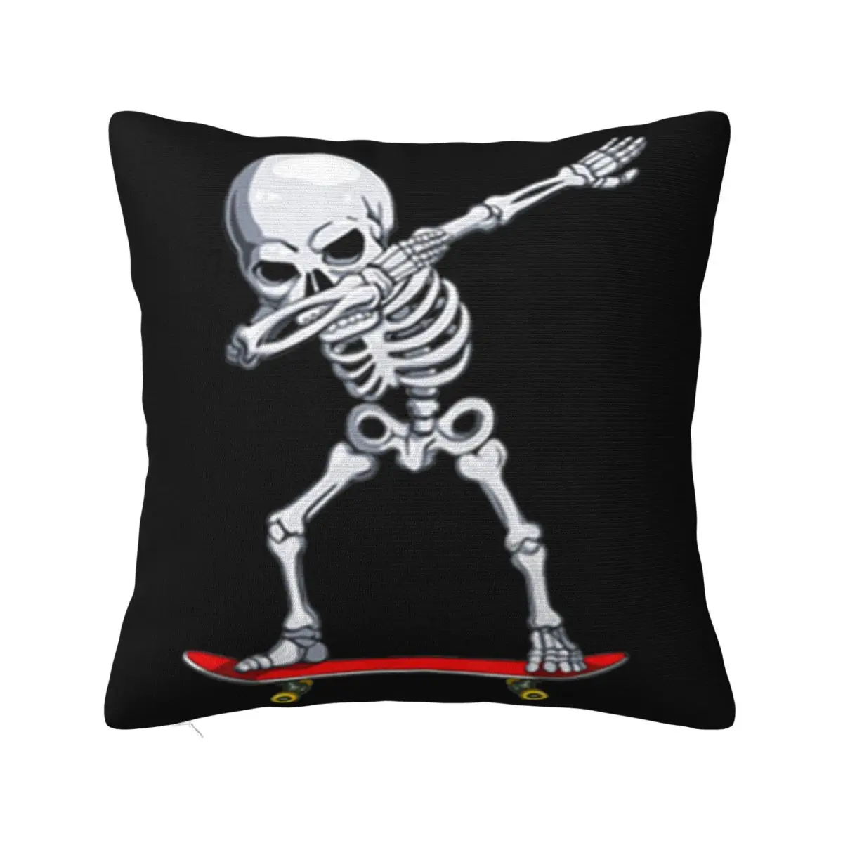 Beautiful Dabbing Skate Skeleton Skateboard Clothes Skater Boys Mens Promotion Pillow Case