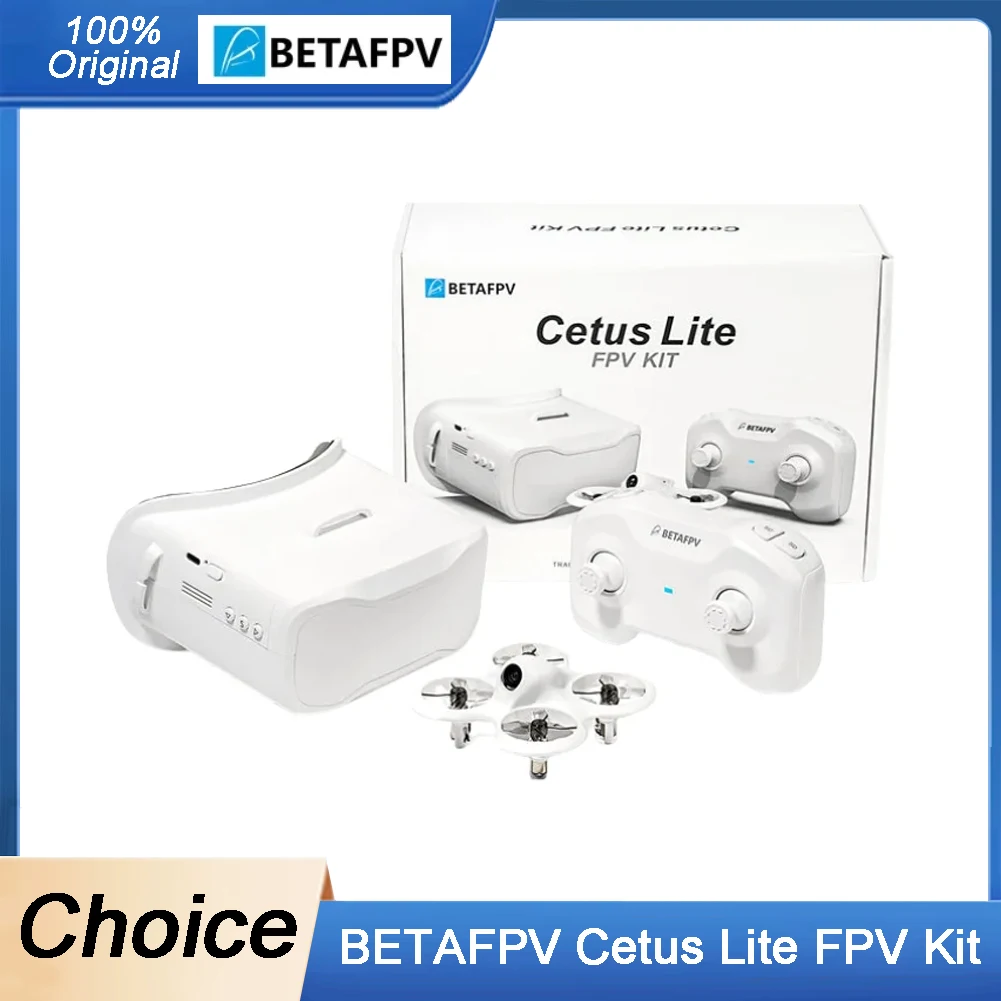 

Комплект BETAFPV Cetus Lite FPV — матовый двигатель 716 19000KV, 25 МВт VTX, батарея BT2.0 300 мАч 1S 75C