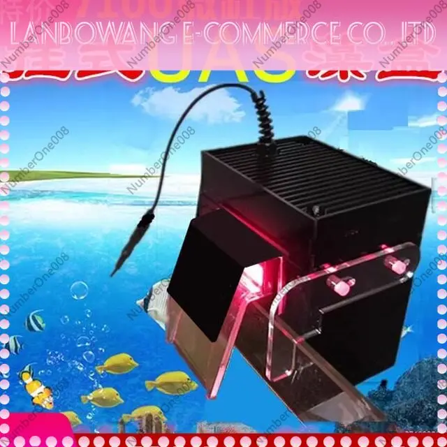 Algae Scrubber Refugium Aquarium Filter Hang-on Tank Nitrate Phosphate Remover