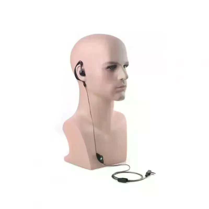 1 قطعة سماعة أجهزة الراديو لجهاز الاتصال اللاسلكي 2 دبوس K-نوع سماعة الألومنيوم احباط سماعة #4