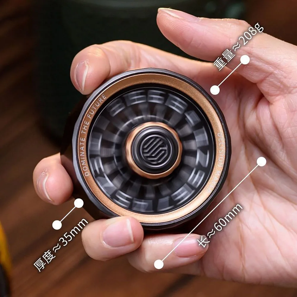 

Портативный металлический гироскоп на кончике пальца, настольная игрушка, звездное кольцо, проигрыватель, EDC, Непоседа, хранилище энергии, Спиннер, рулетка, декомпрессионная вечеринка, игра