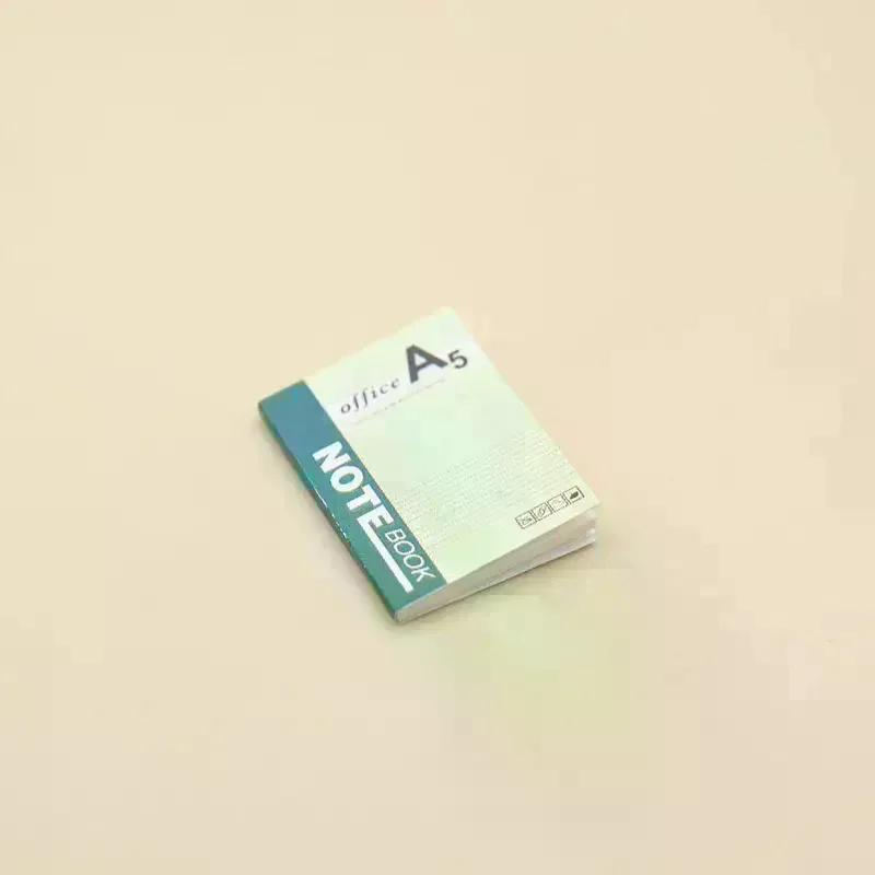 10Pcs Miniature Dollhouse Decoration 1:12 Mini Notebook Diary Books Model Simulation Scene Props Doll Accessories Home Decor