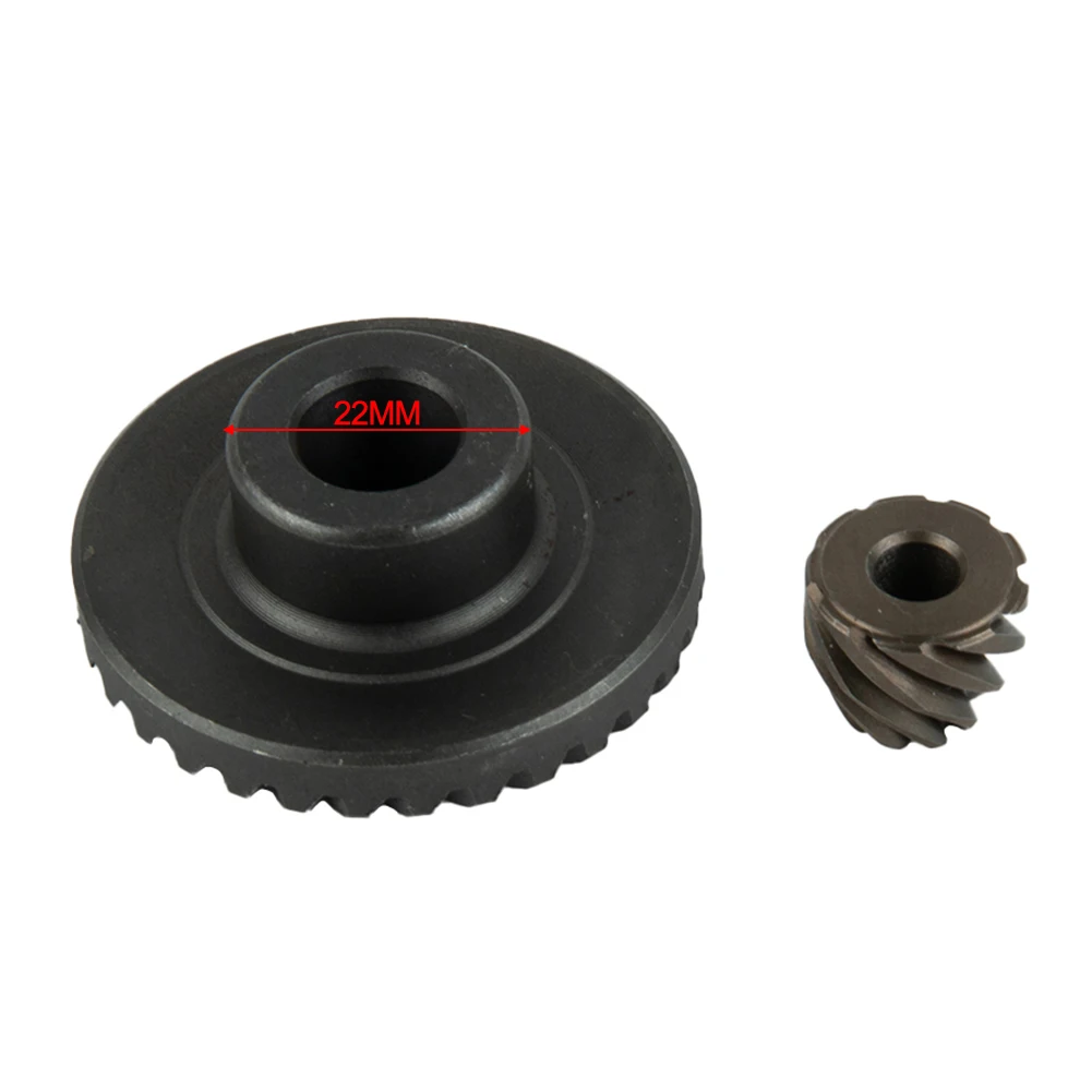 Imagem -02 - Engrenagem Chanfrada Espiral Conjunto Ângulo Moedor Engrenagem em Linha Reta Dente Helicoidal Terno para Bosch Gws6100 Angle Grinder Acessórios da Ferramenta Elétrica