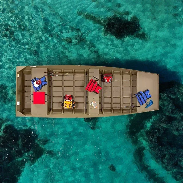 เรือตกปลาอลูมิเนียมเชื่อมใหม่ ขนาด 16 ฟุต สำหรับขาย