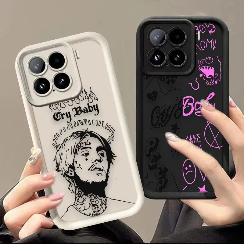 

L-Lil P-Peep Hell Boy Cry Baby Phone Case For Xiaomi POCO F8 F7 ULTRA F5 F4 F3 C40 M6 M7 X3 X4 GT X5 X6 X7 PRO Cover TPU Case