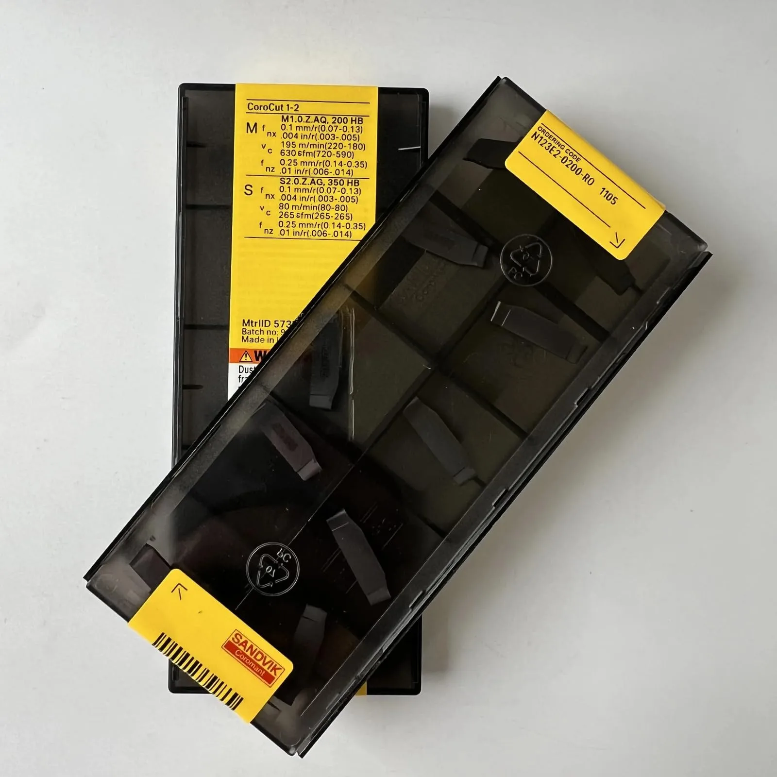 

Оригинальный SANDVIK/N123E2-0200-RO 1105/лезвие с ЧПУ из твердого сплава, 10 шт.