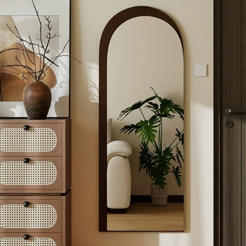 Makeup Aesthetic Mirror Modern Decoration Girls Living Room Luxury Mirror Vintage Korean Style Spiegel Wand Home Decorations