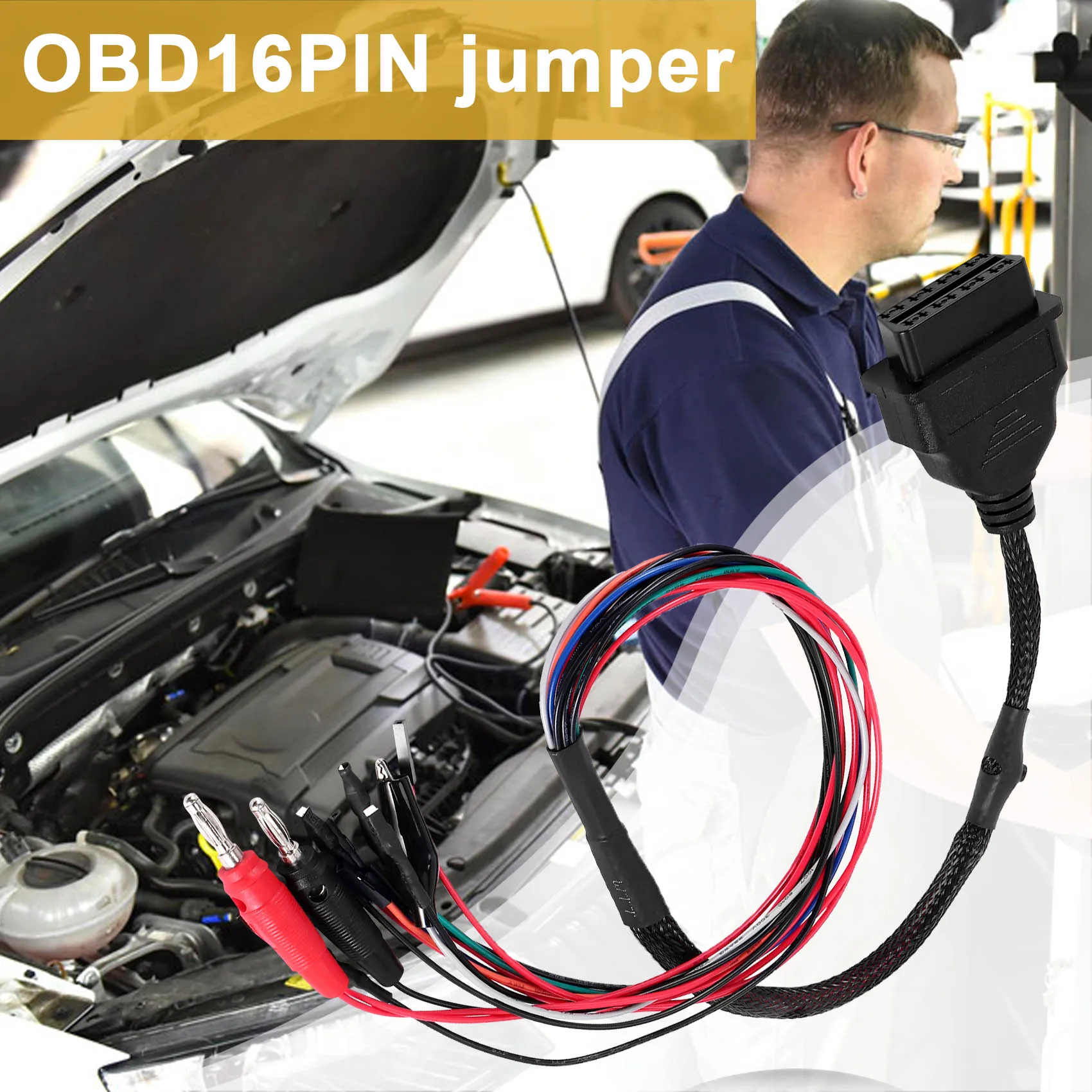 

# Жгут проводов 95Y, автомобильный MPPS V18, версия V18.12.3.8, кабель Tricore, кабель OBD, черный