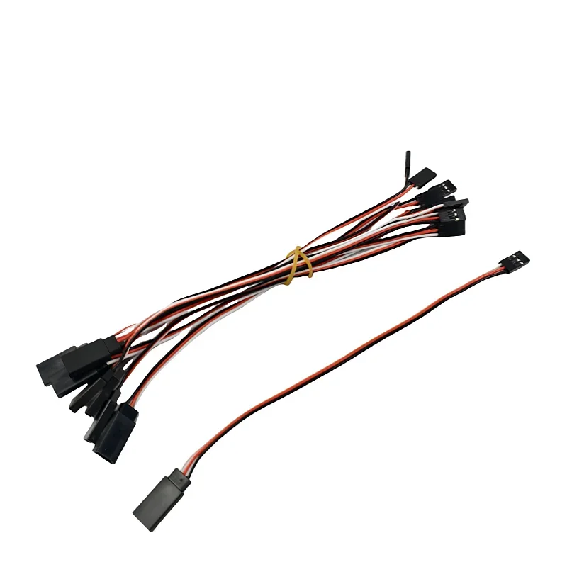 extension cables10pcs 100mm, 150mm, 200mm, 300mm, 500mm, 600mm, 1000mm RC servo  are suitable for remote control Futaba