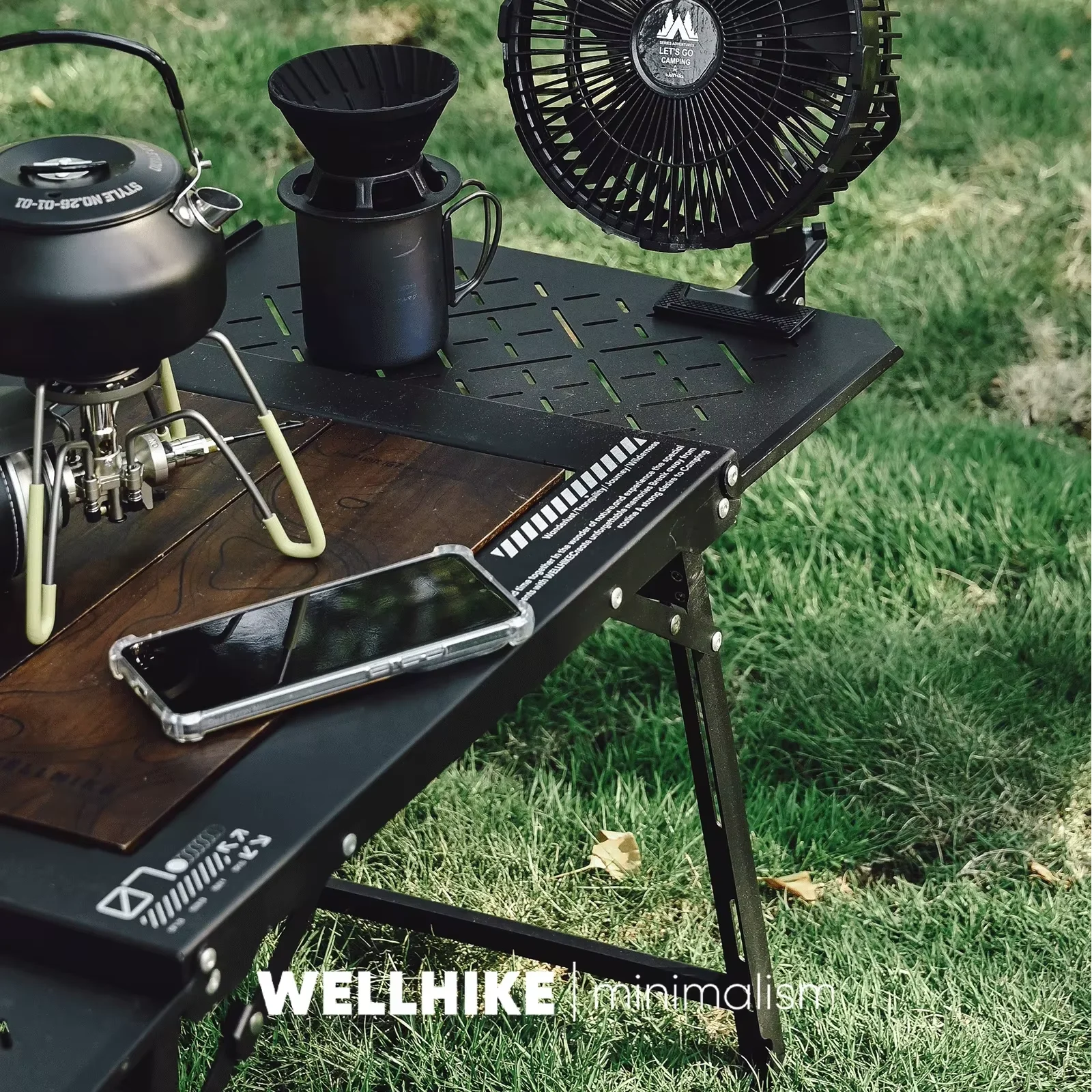 WELLHIKE Half Unit IGT Solid Wood Table Board 2Pcs Outdoor Camping Table Module Accessories Replacement Desktop Panel